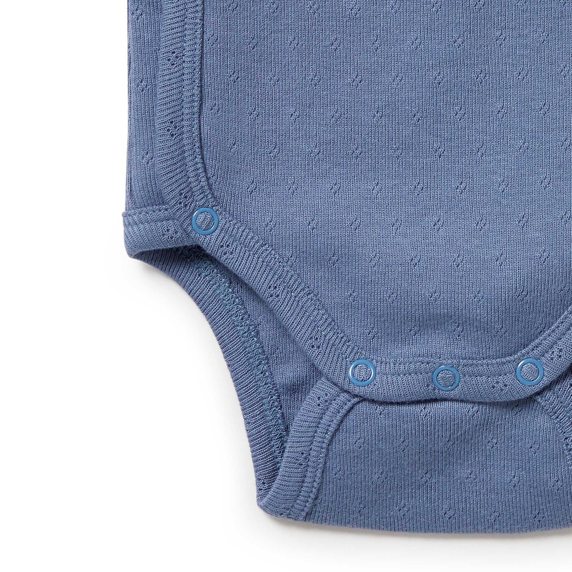 Organic Pointelle Kimono Bodysuit