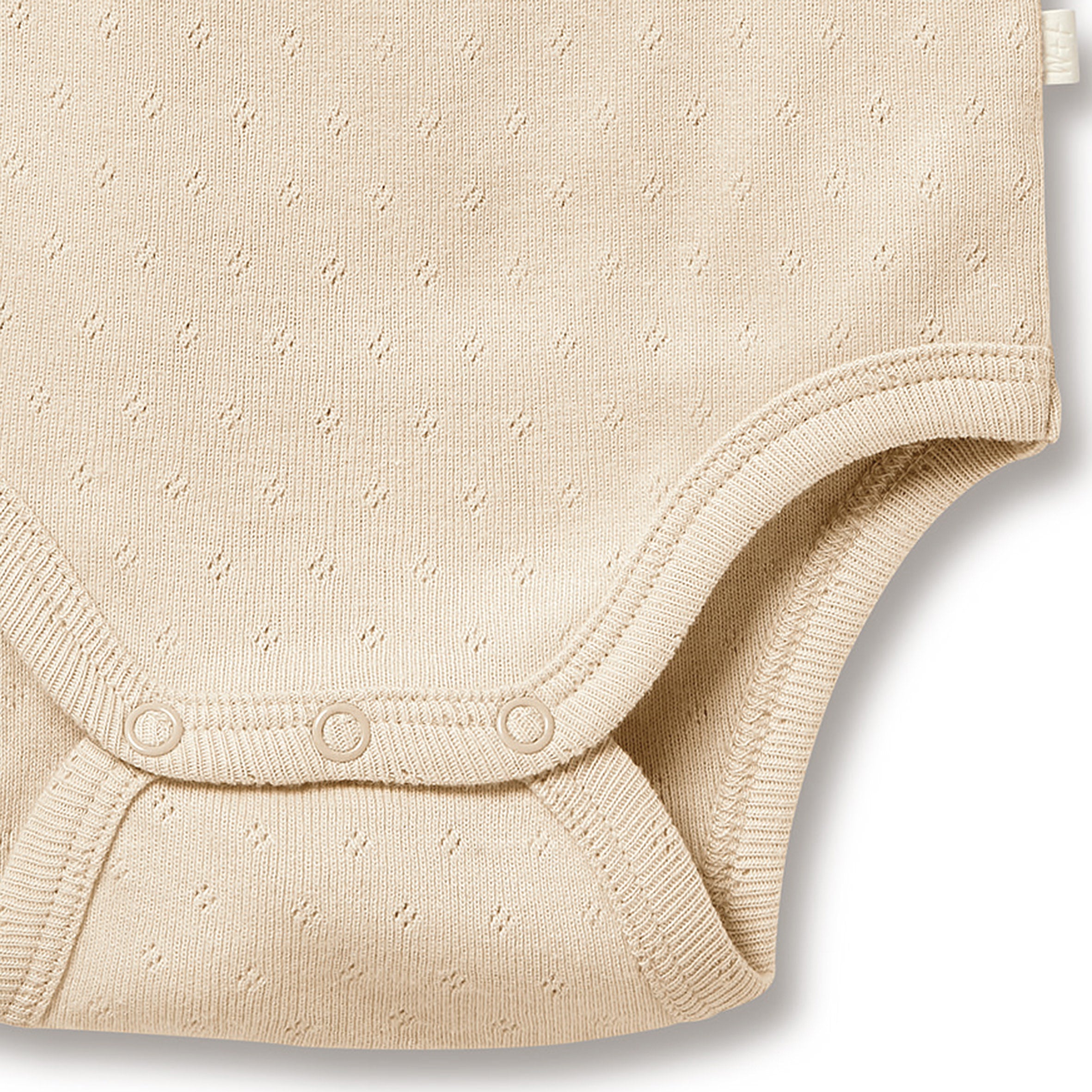 Organic Pointelle Kimono Bodysuit