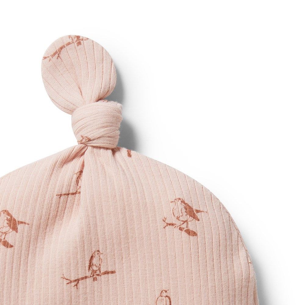 Organic Rib Knot Hat