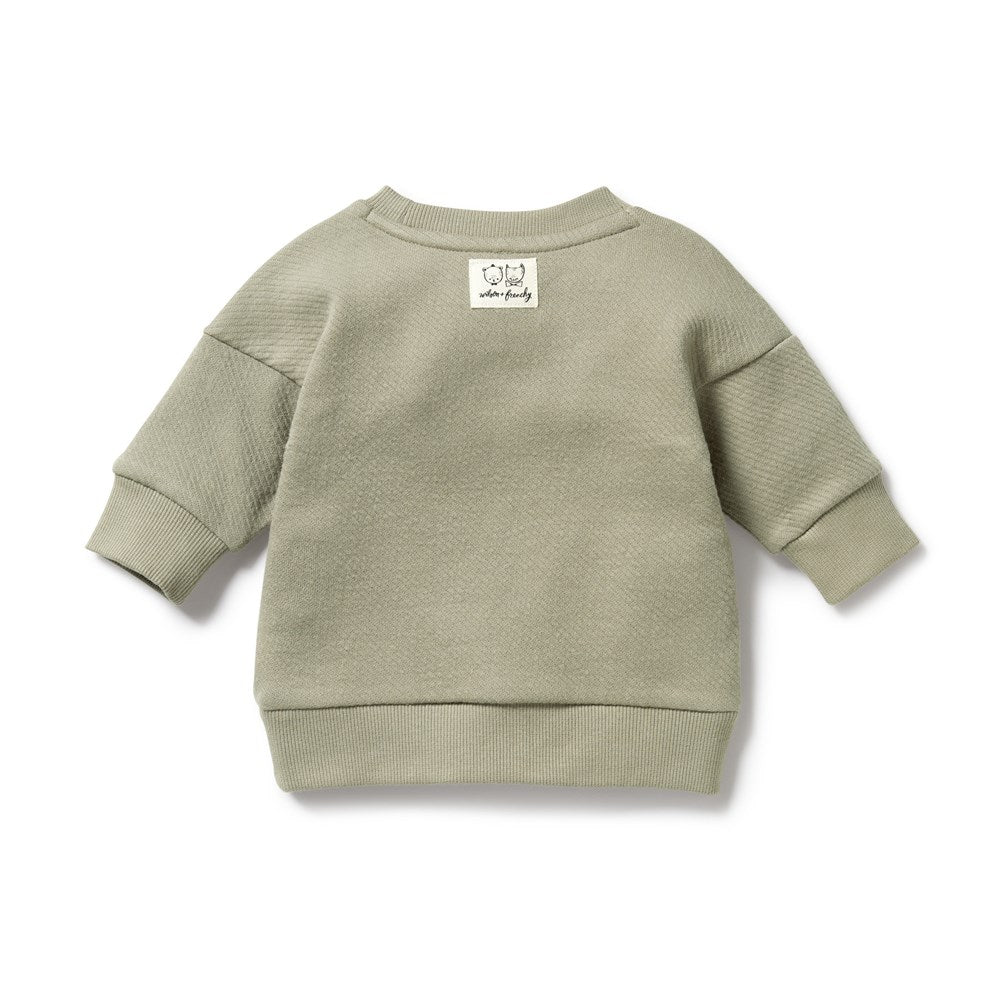 Oak Organic Quilted Sweat