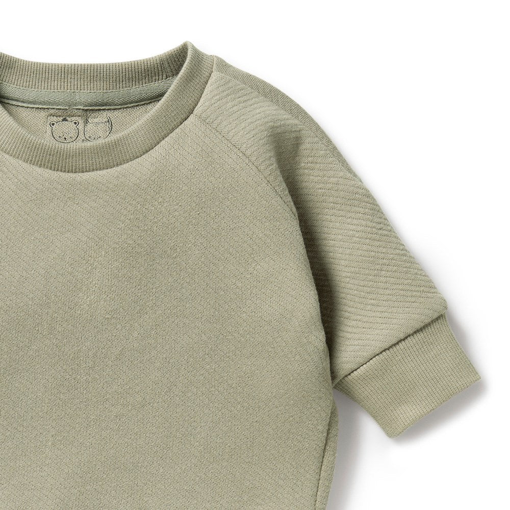 Oak Organic Quilted Sweat