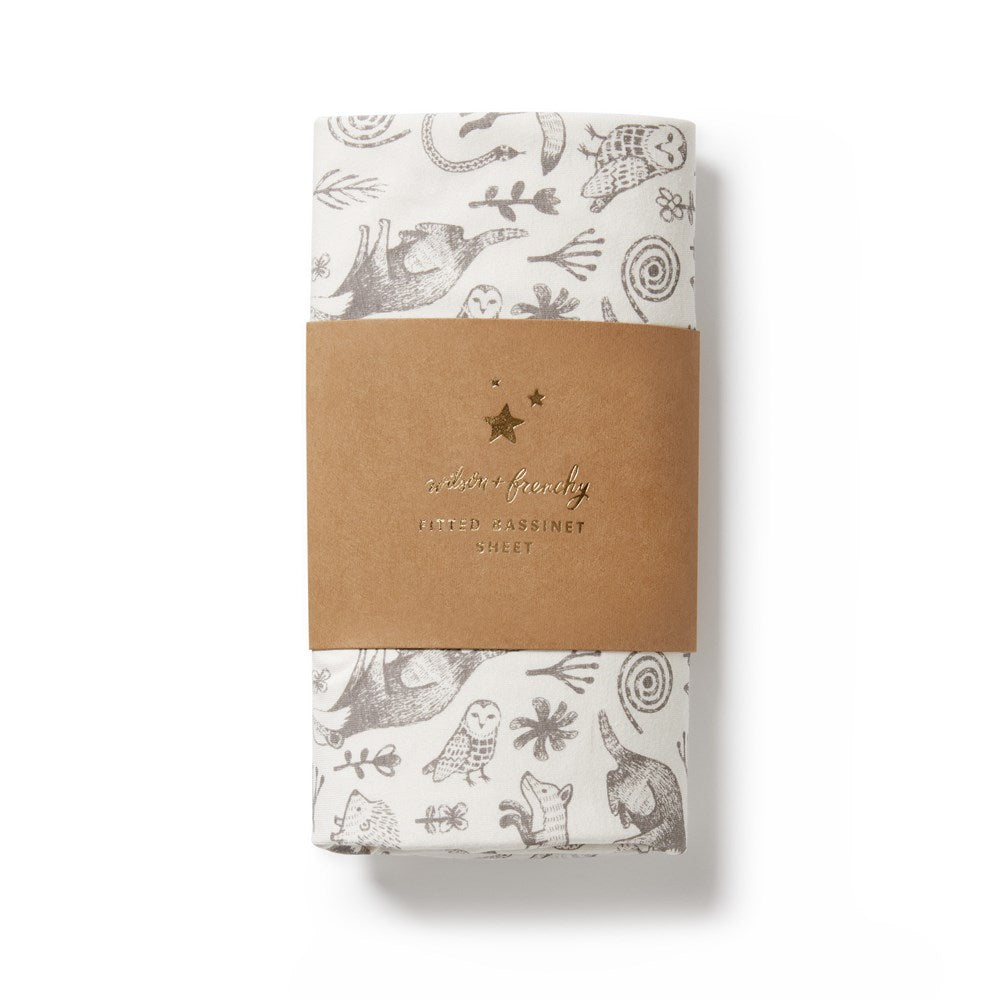 Tribal Woods Organic Bassinet Sheet