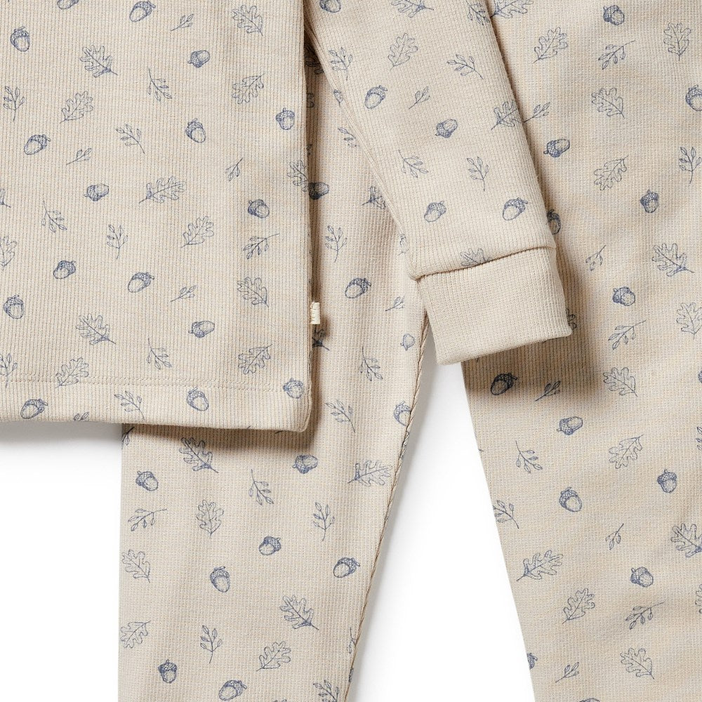 Falling Oak Organic Long Sleeve Pyjamas