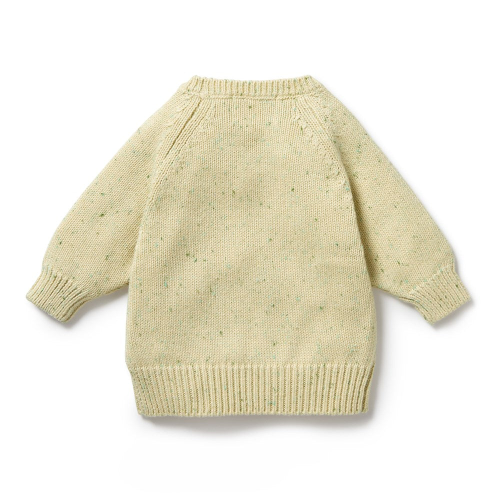 Cactus Fleck Knitted Jumper