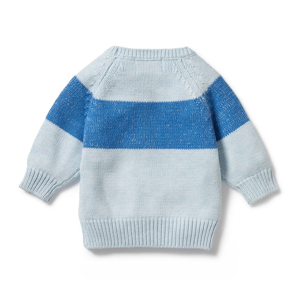 Bluebell Knitted Stripe Jumper