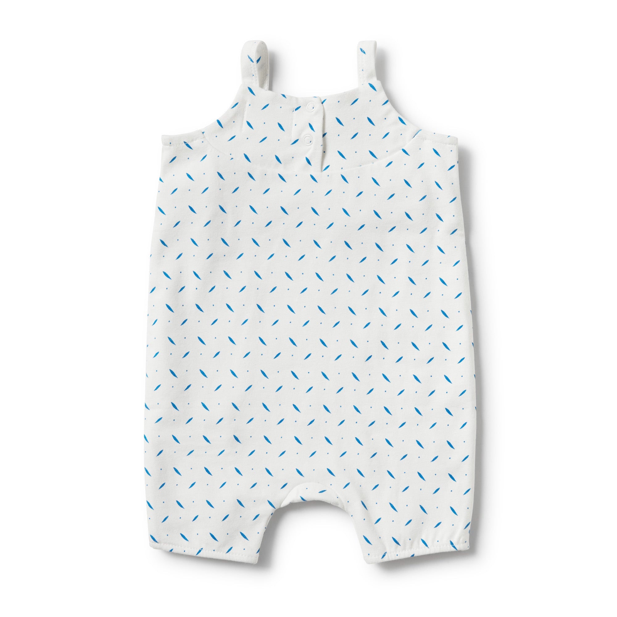 DROPLET RUFFLE SINGLET STRAP PLAYSUIT - Wilson and Frenchy