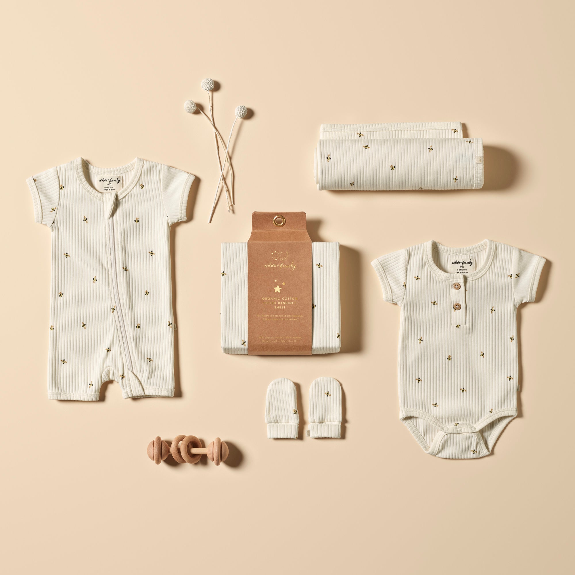 Bee Mine Organic Boyleg Zipsuit