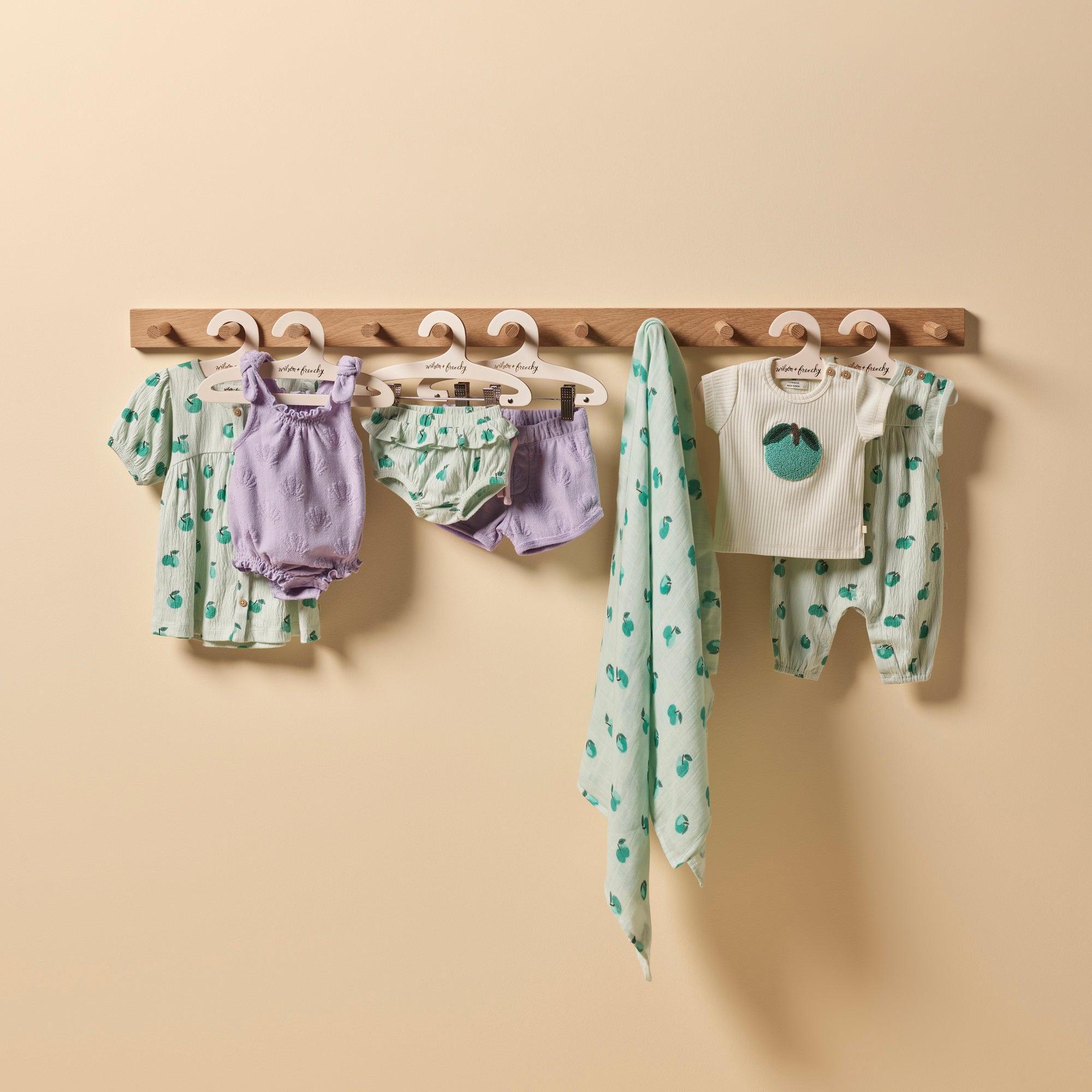 Apple Papple Embroidered Organic Tee