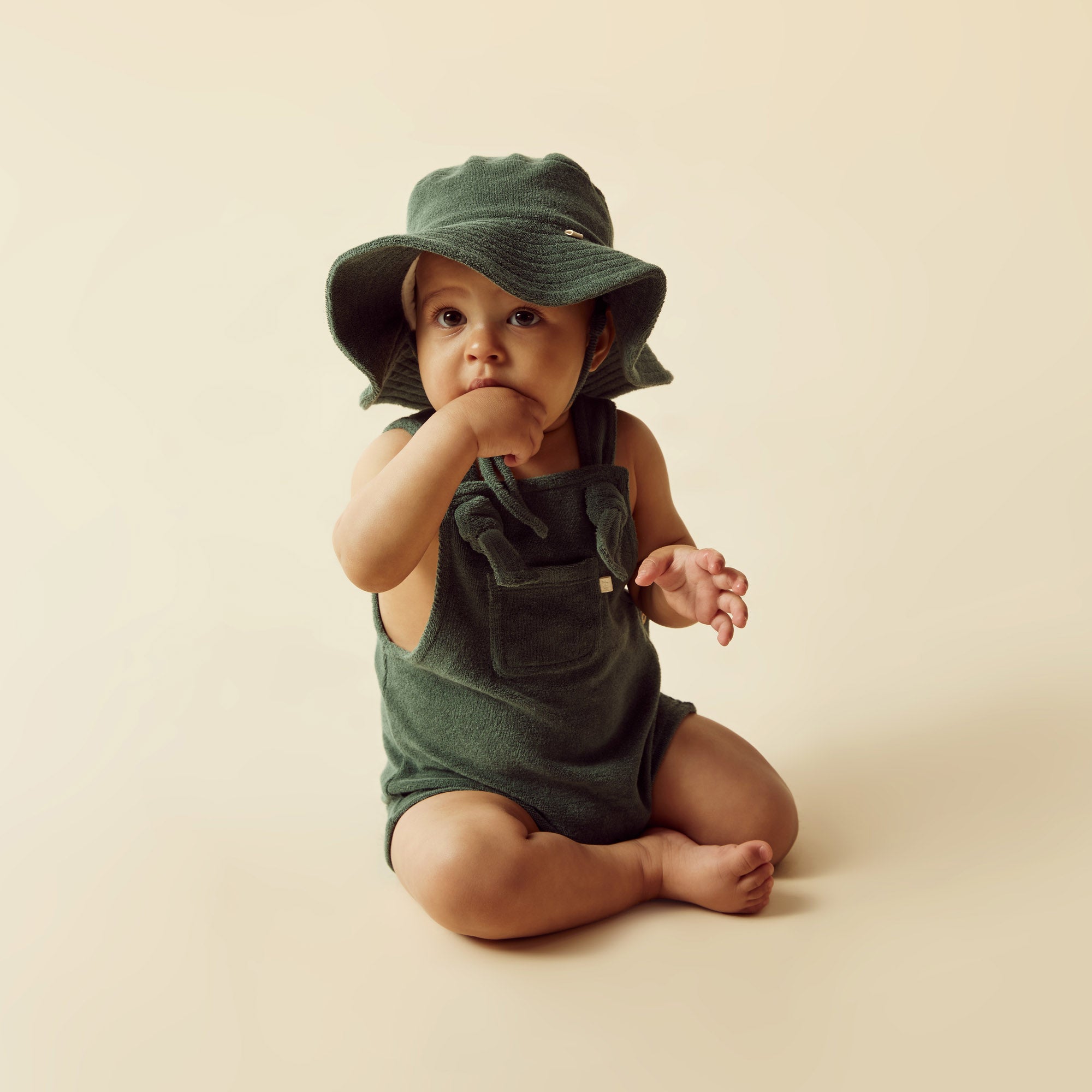 Moss Organic Terry Sunhat