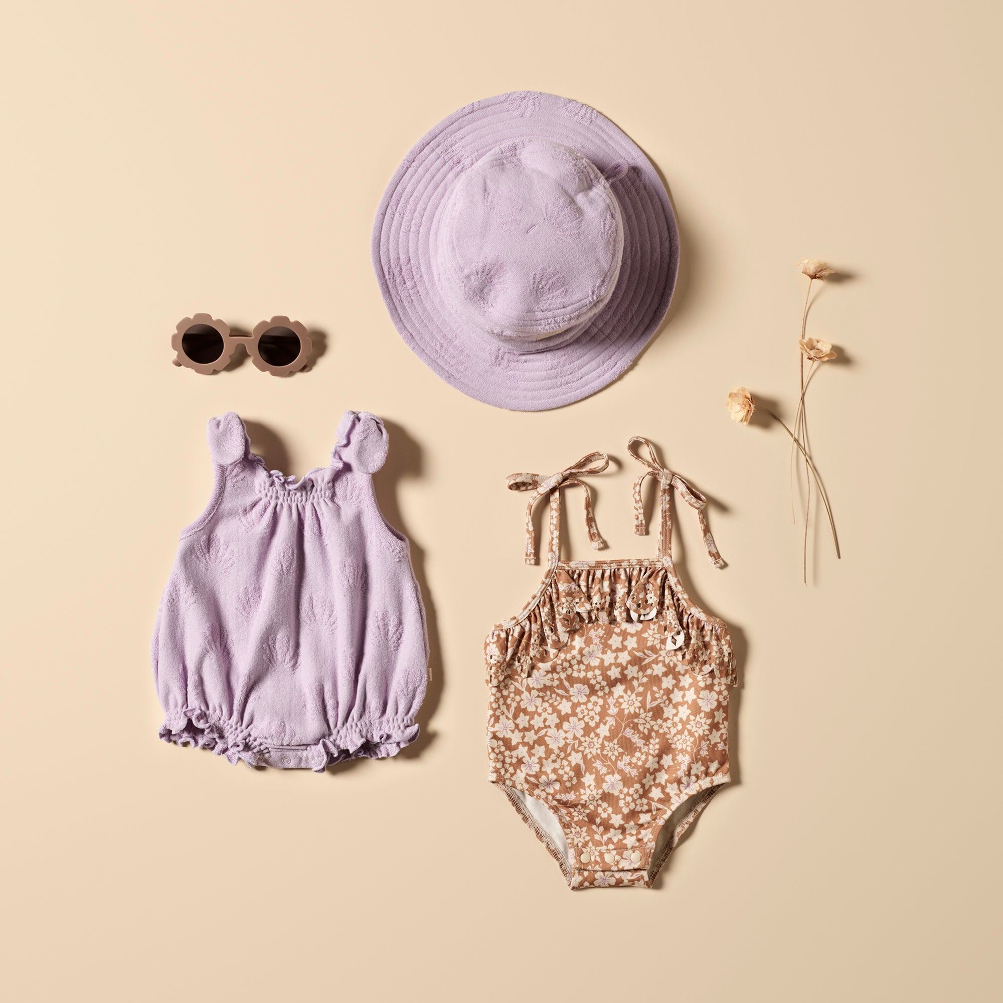 Hazel Floral Cutwork Swimsuit