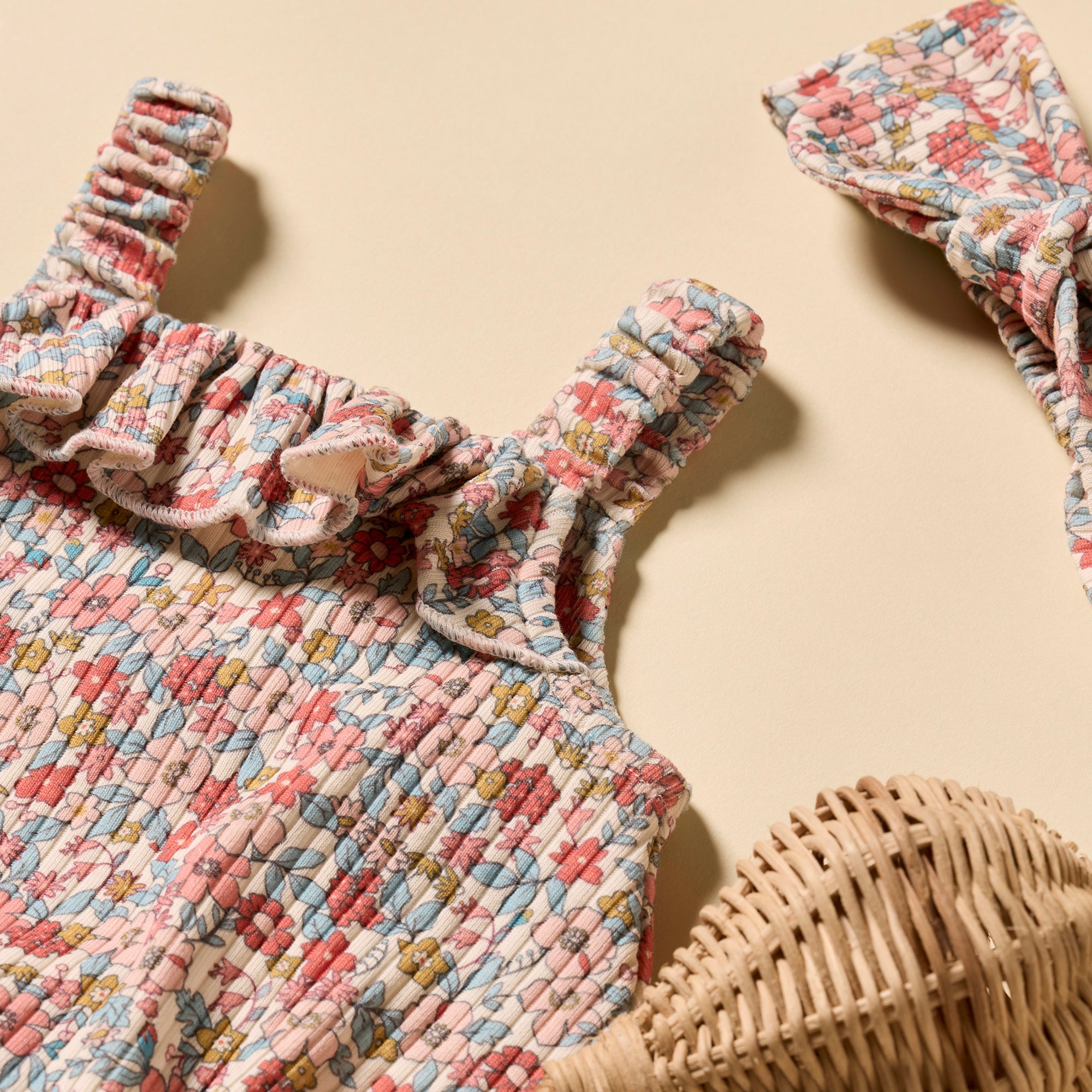 Summer Bloom Organic Playsuit