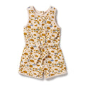 Flower Burst Organic Terry Playsuit