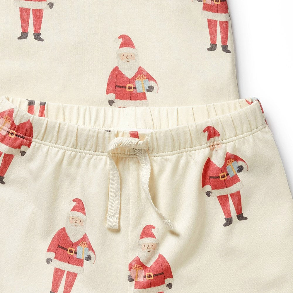 Ho Ho Ho Organic Short Sleeved Pyjamas