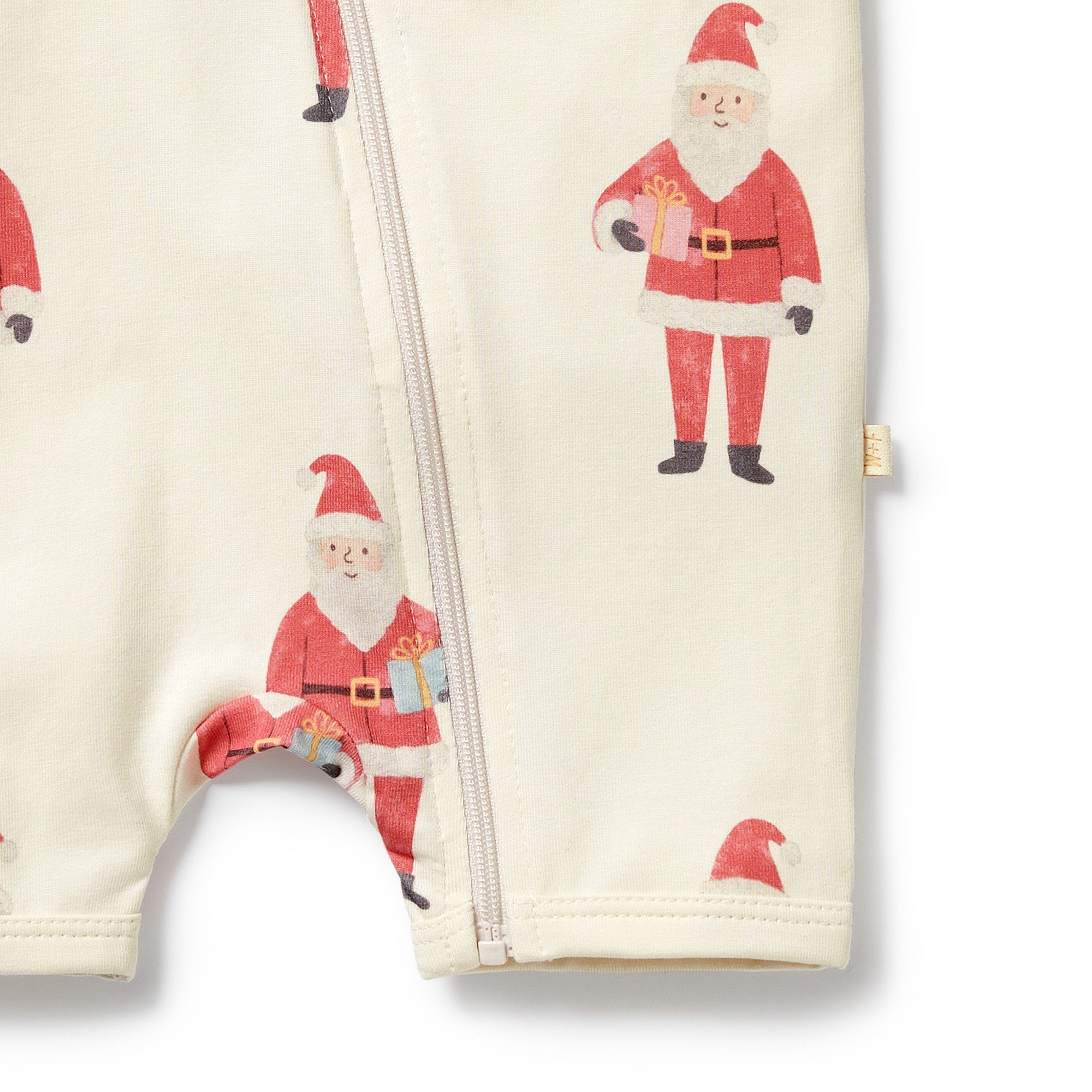 Ho Ho Ho Organic Boyleg Zipsuit