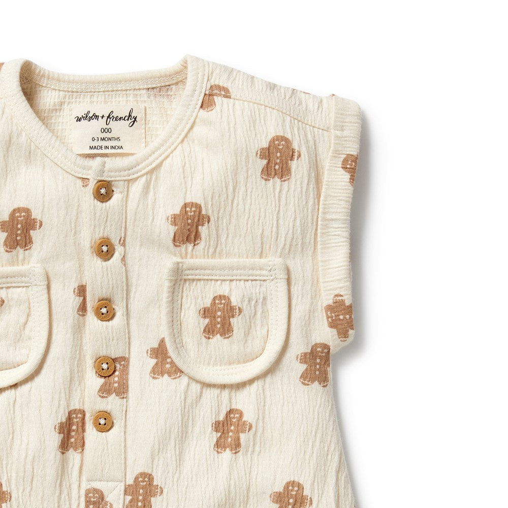 Spice & Nice Organic Crinkle Growsuit