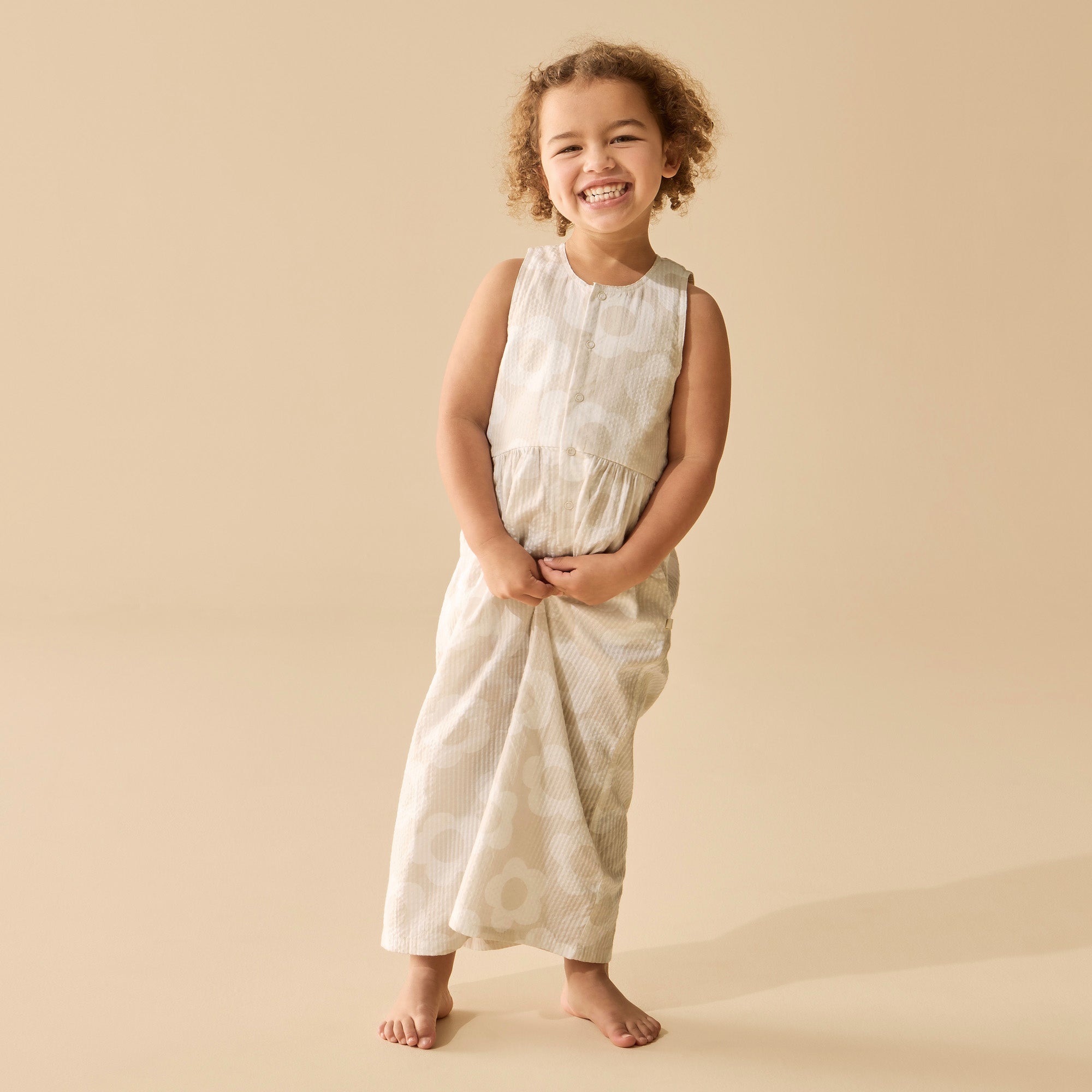 Daisy Bloom Organic Jumpsuit