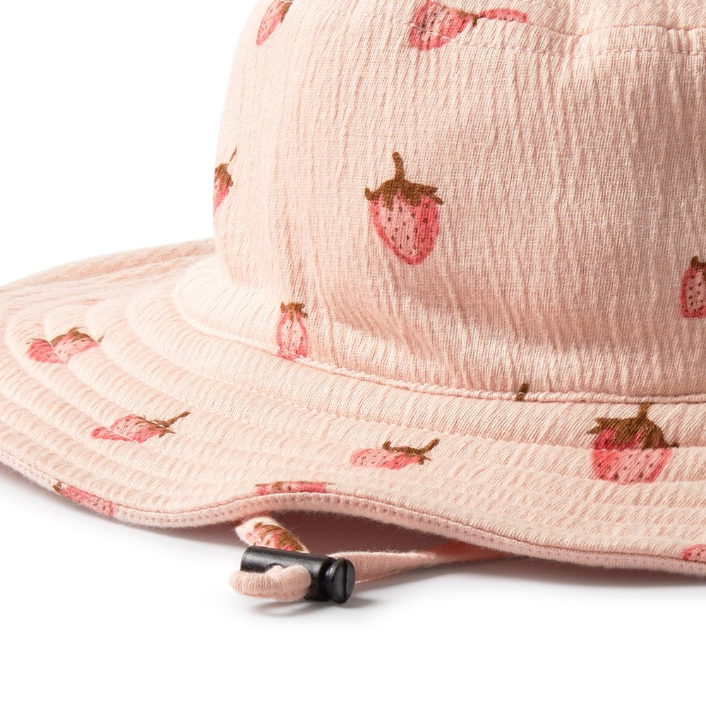 Strawberry Kisses Organic Sun Hat