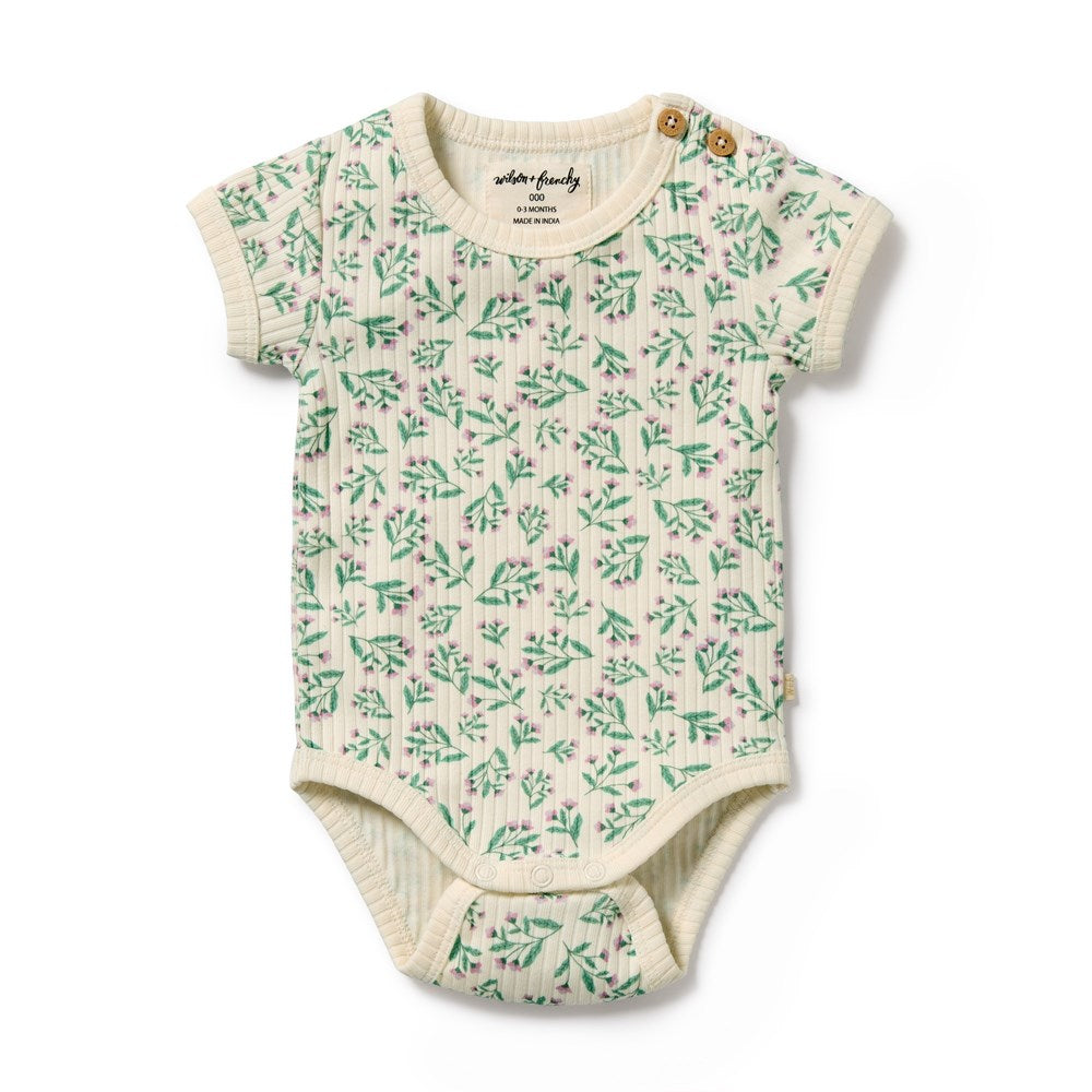 Periwinkle Organic Bodysuit