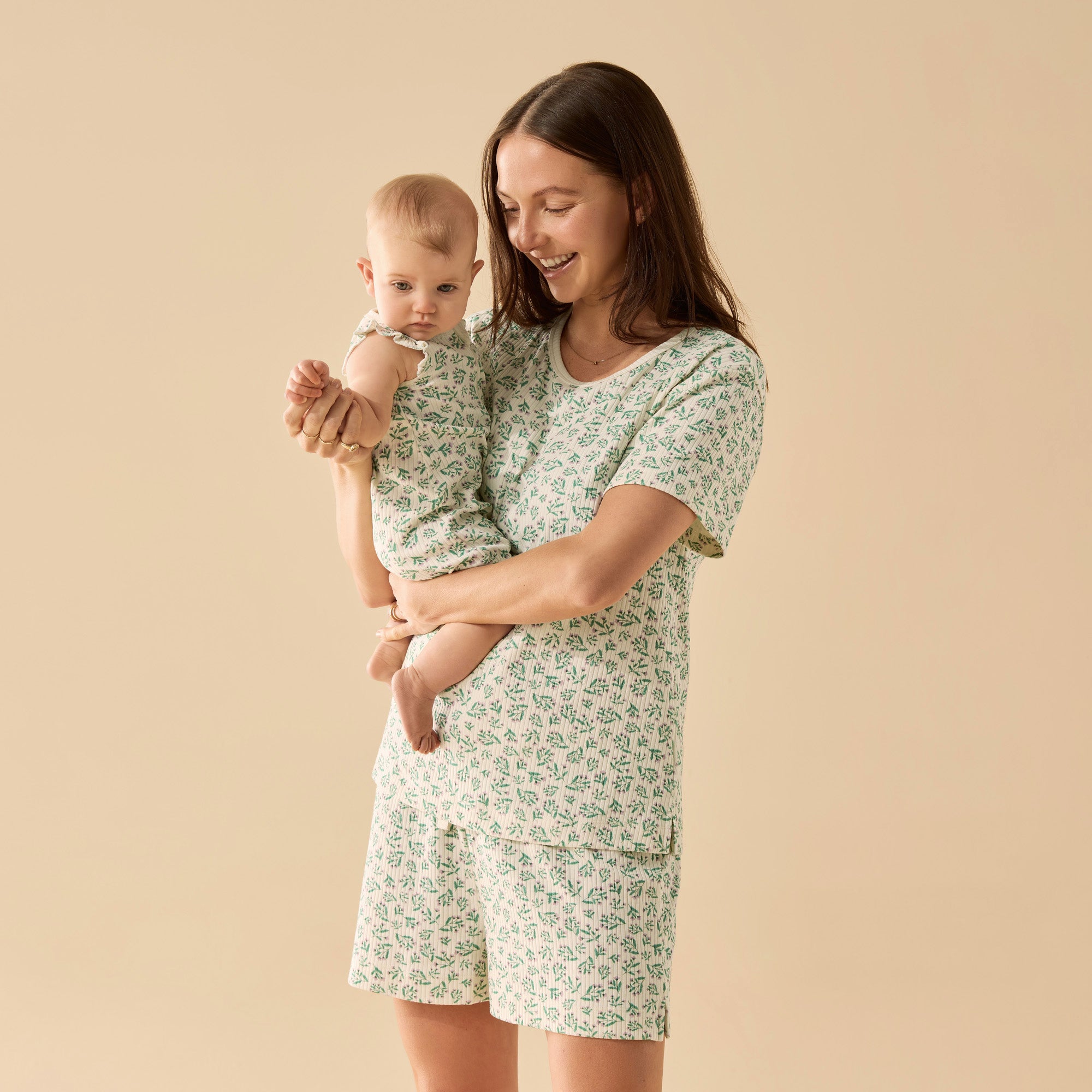 Periwinkle Organic Ruffle Zipsuit