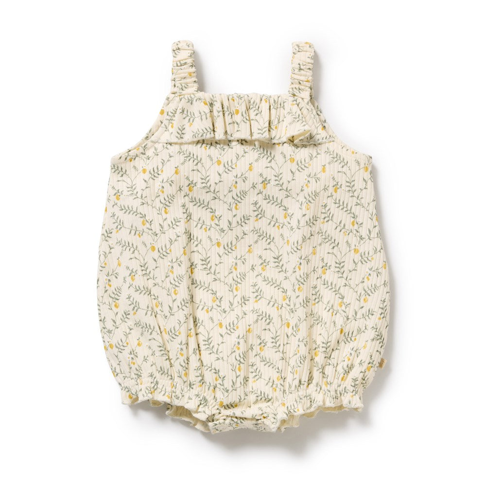 Lemon Leaf Organic Playsuit