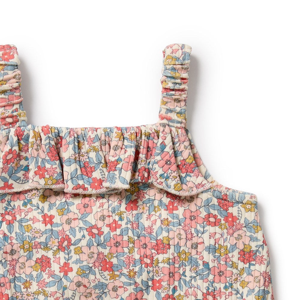 Summer Bloom Organic Playsuit