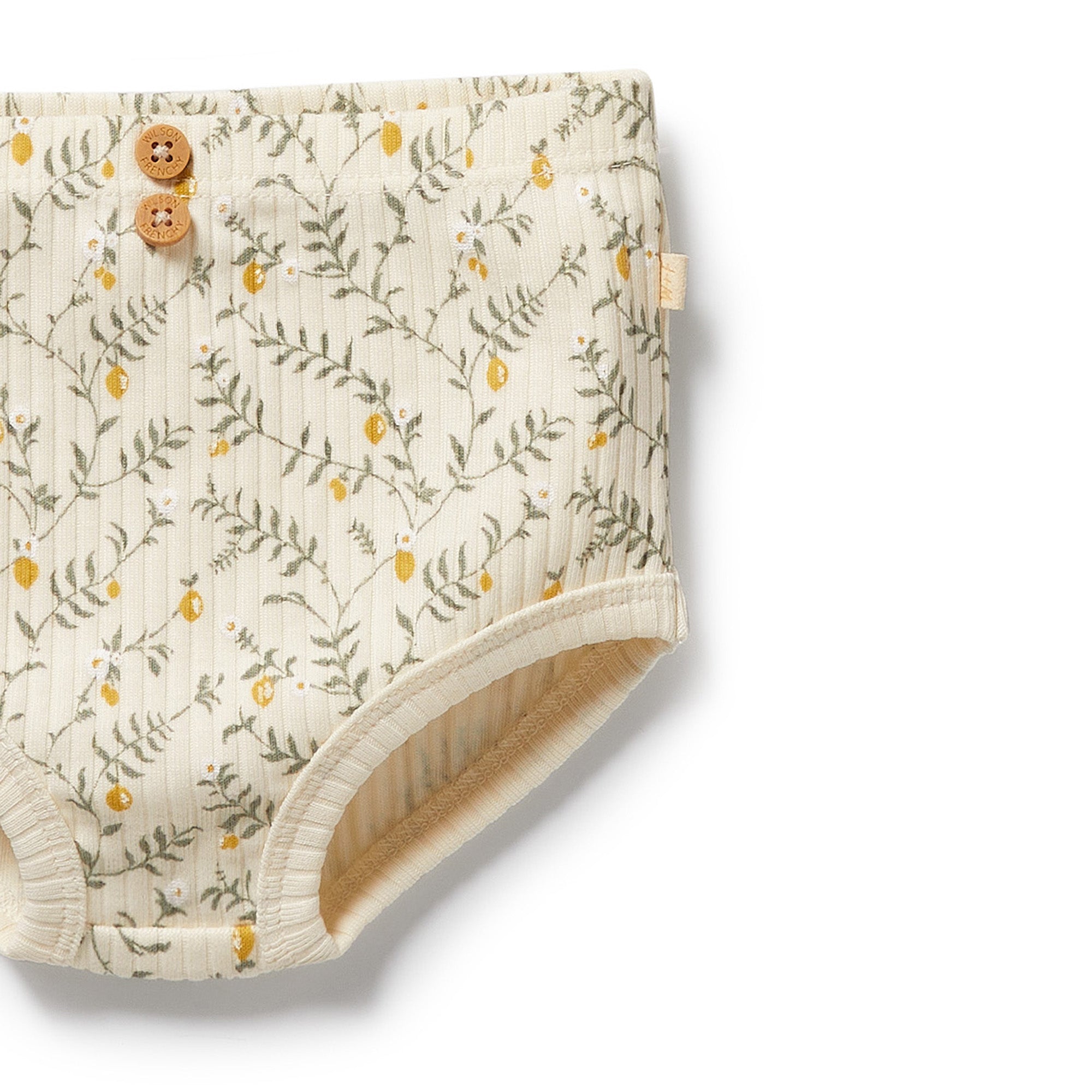 Lemon Leaf Organic Dress Set