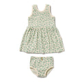 Periwinkle Organic Dress Set