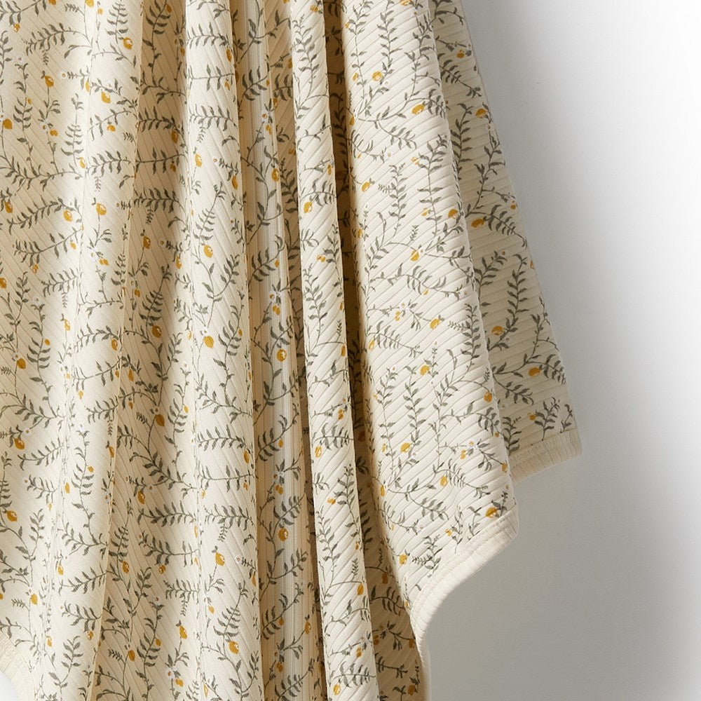 Lemon Leaf Organic Bunny Rug