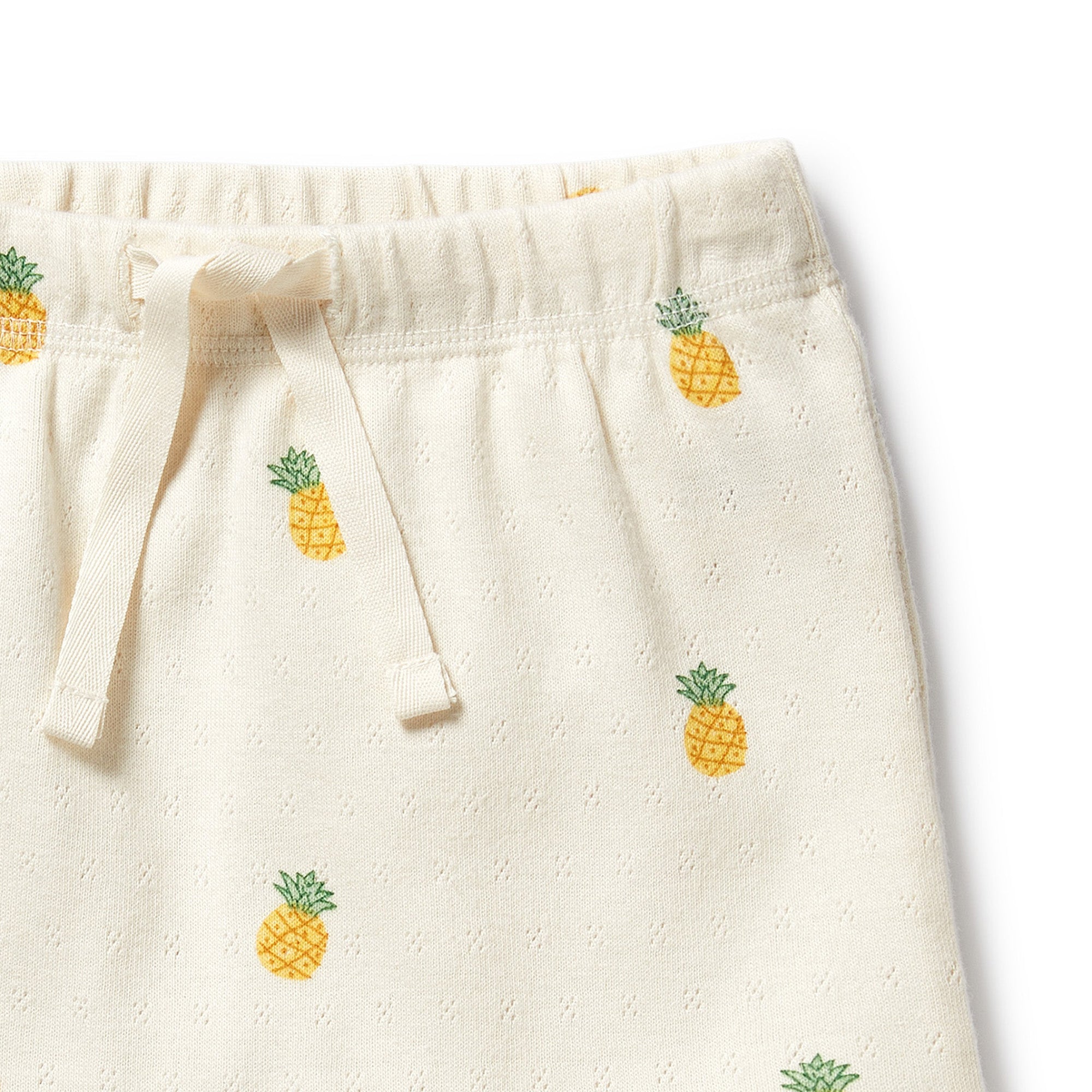 Piney Pals Organic Pointelle Kimono Set