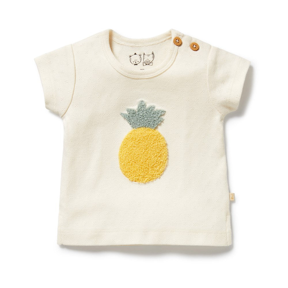 Piney Pals Organic Pointelle Tee