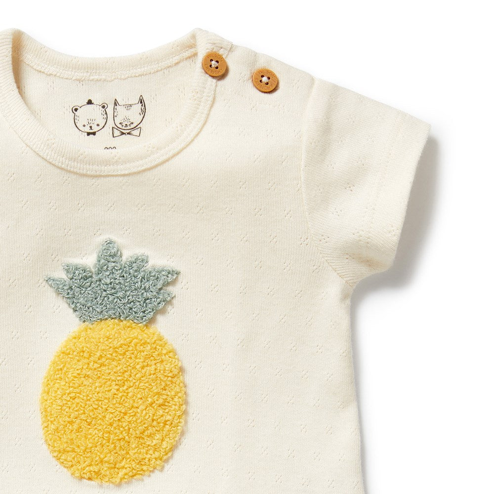 Piney Pals Organic Pointelle Tee