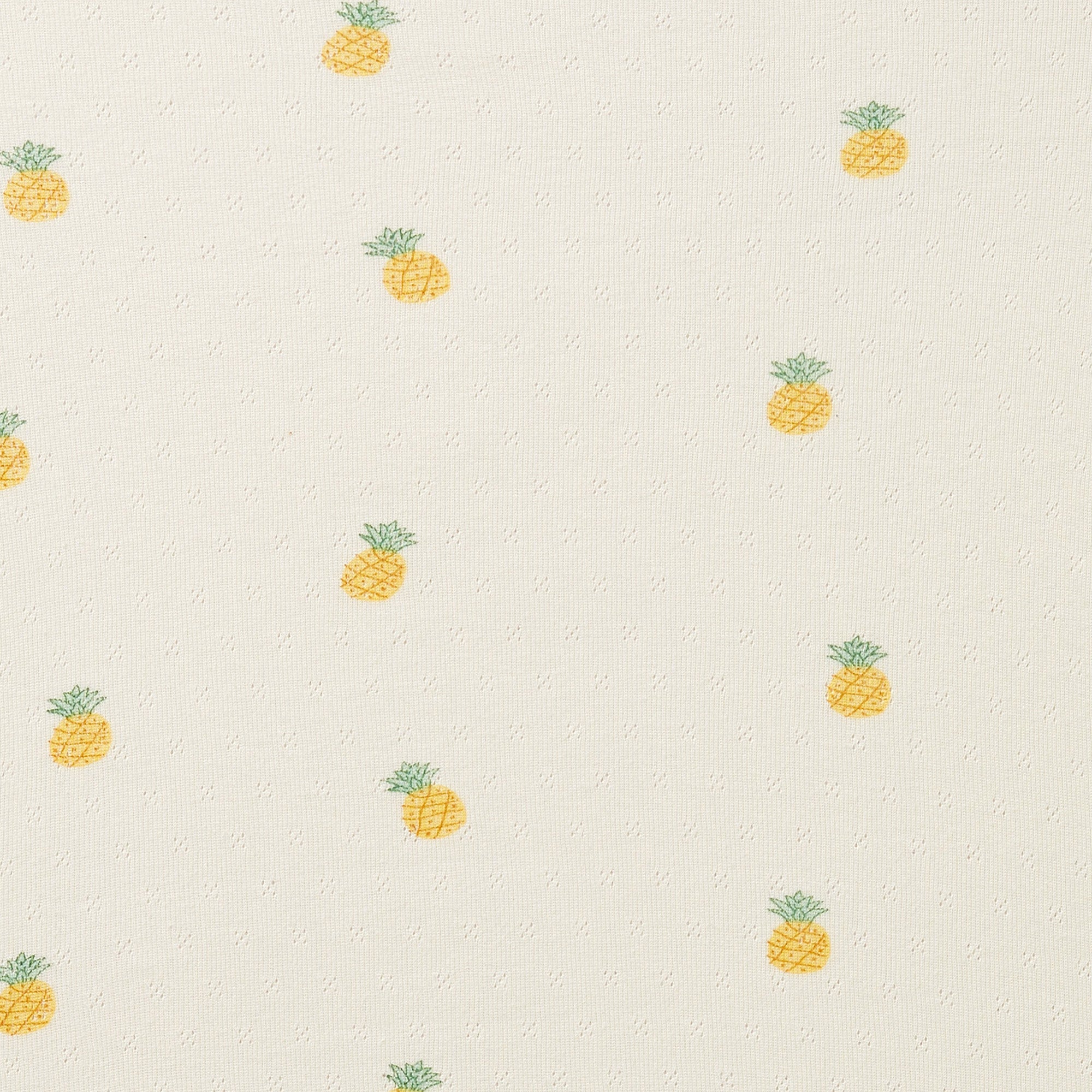 Piney Pals Organic Pointelle Cot Sheet