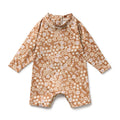 Hazel Floral One Piece Boyleg Swimsuit