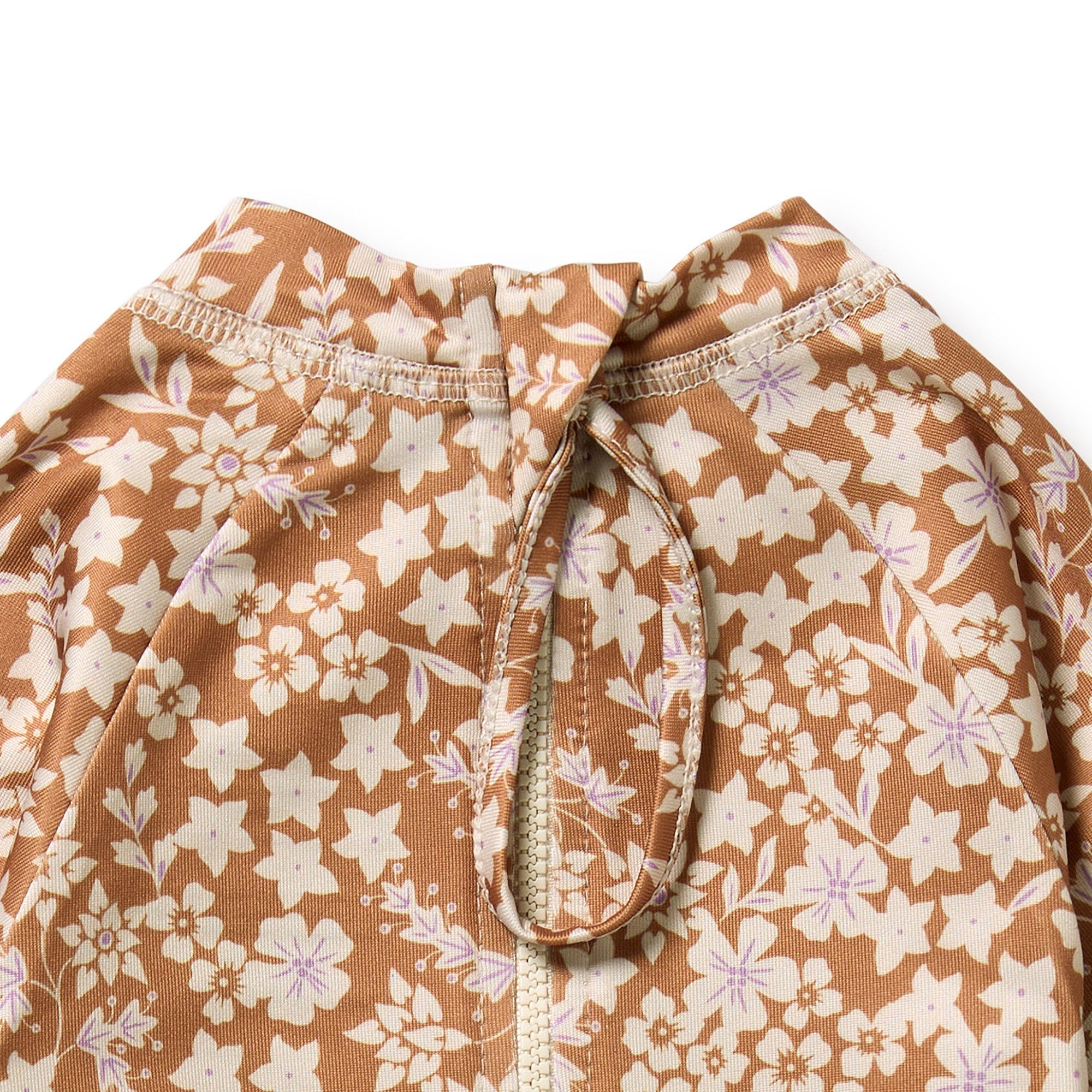 Hazel Floral One Piece Boyleg Swimsuit