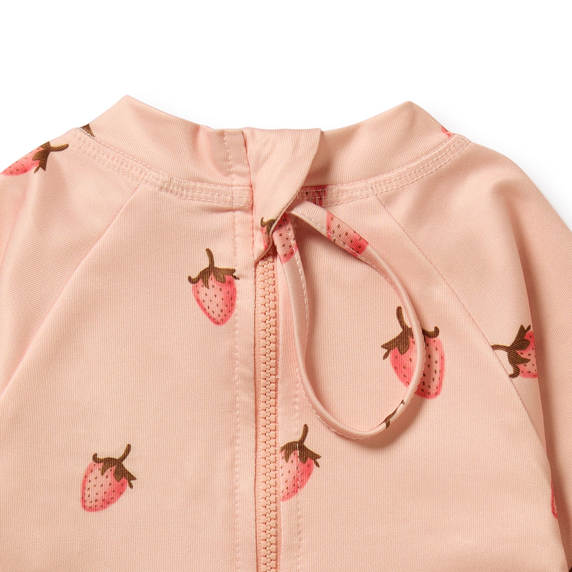 Strawberry Kisses One Piece Boyleg Swimsuit