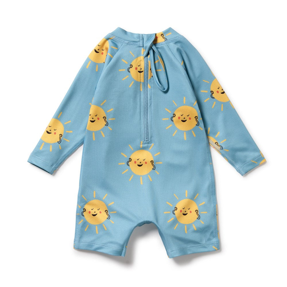 Sunny Days One Piece Boyleg Swimsuit