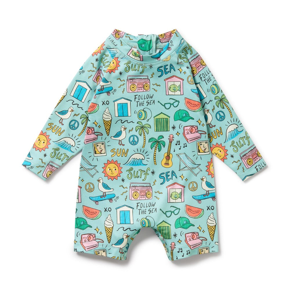 Sun Surf & Sea One Piece Boyleg Swimsuit