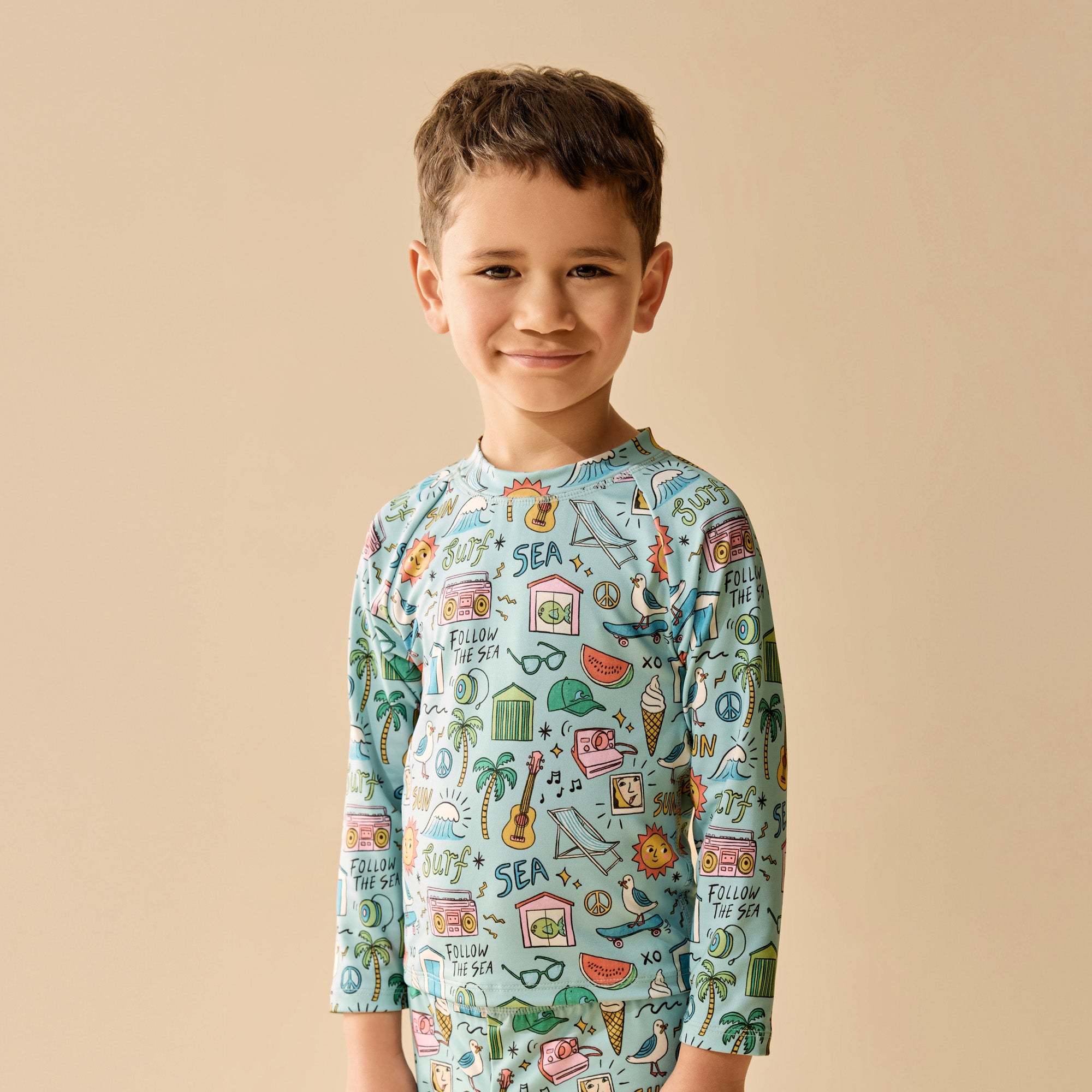 Sun Surf & Sea Rashie Swim Set