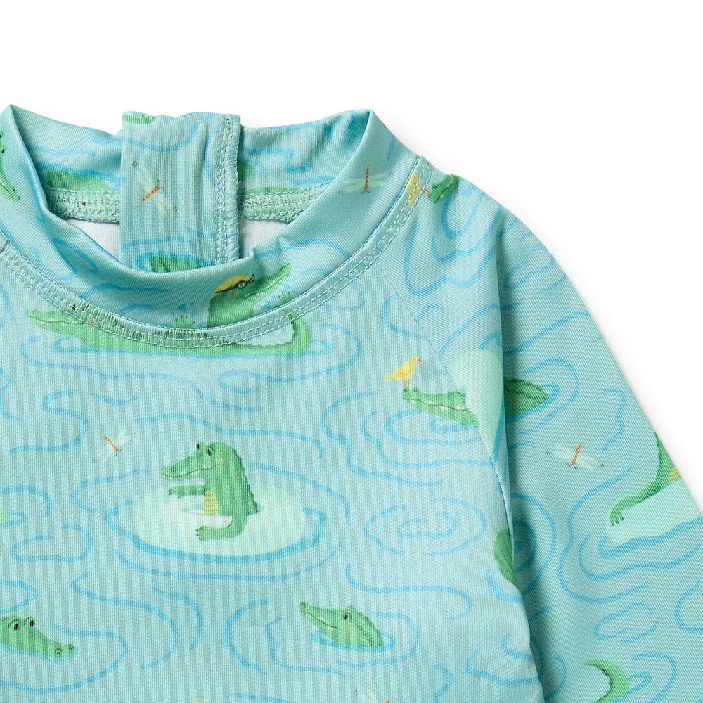 Sunny Scales Rashie Swim Set