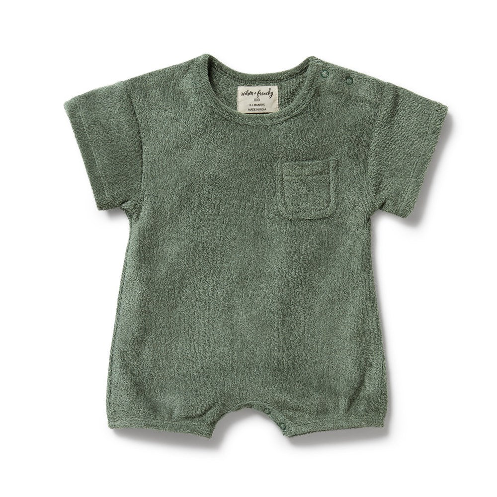 Moss Organic Terry Growsuit