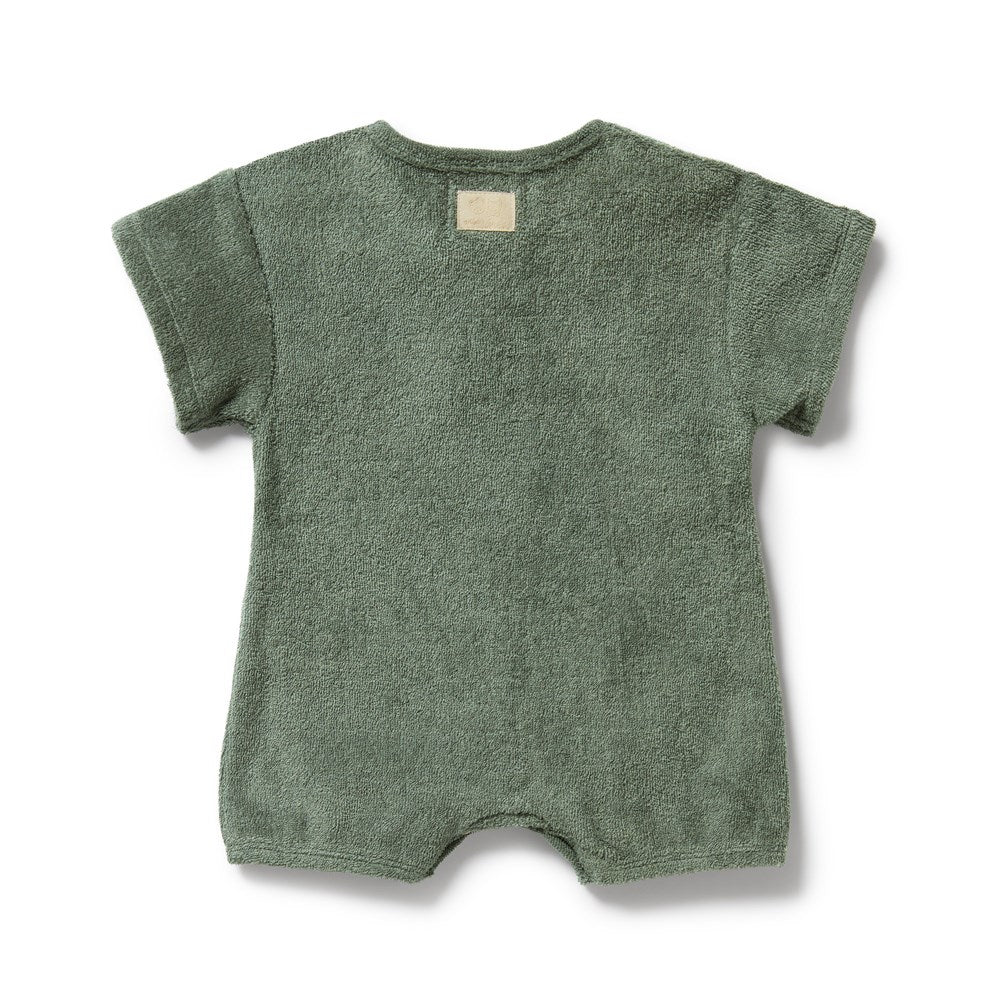 Moss Organic Terry Growsuit