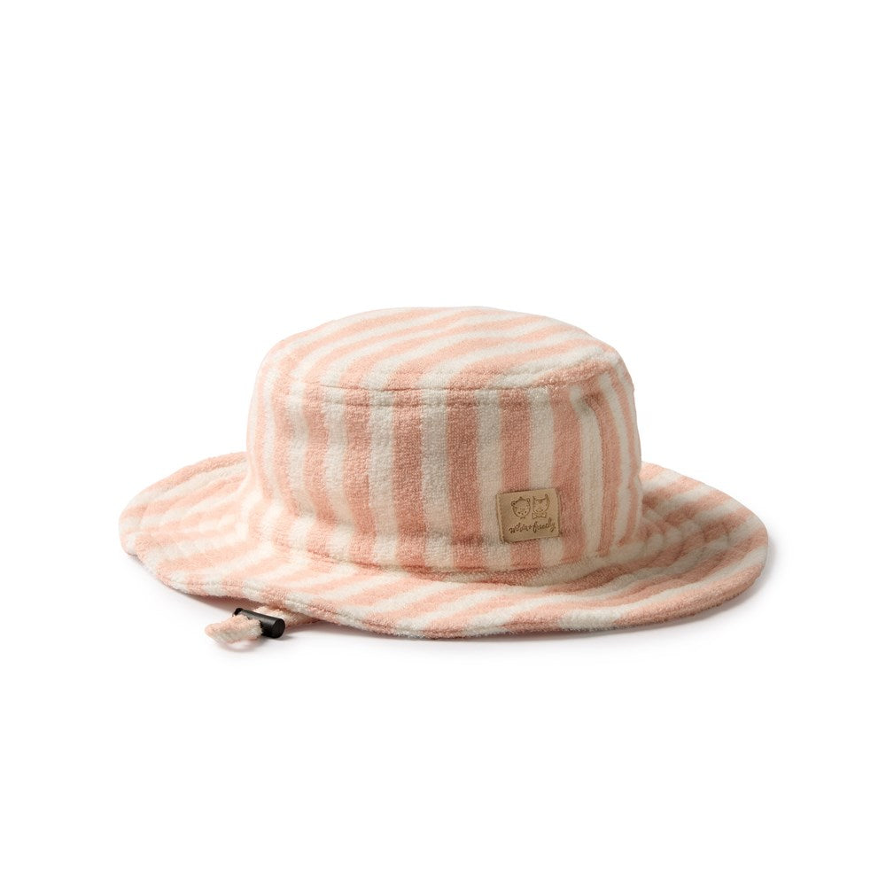 Strawberry Wave Organic Terry Sun Hat