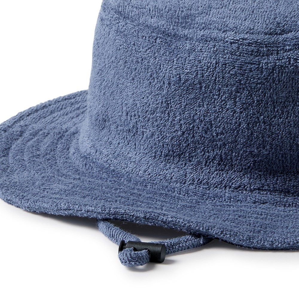 Deep Blue Organic Terry Sun Hat