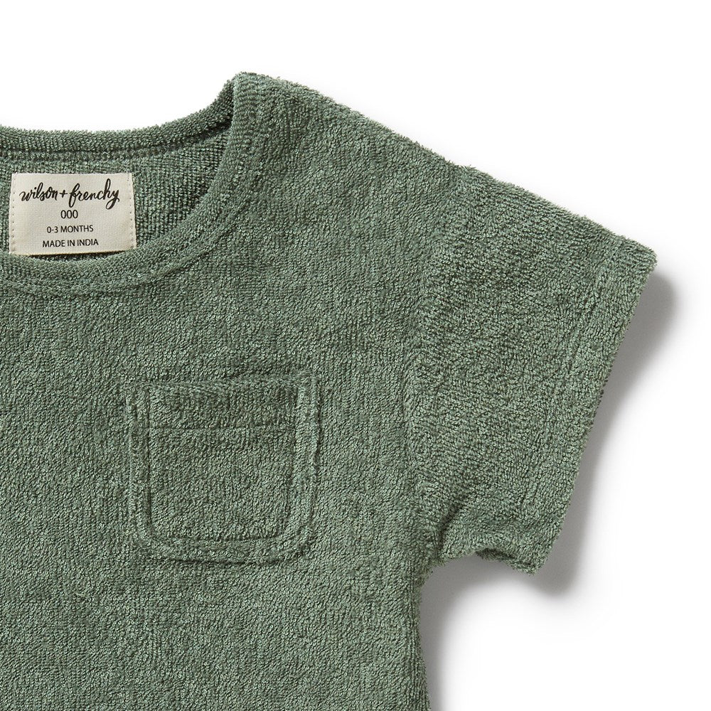 Moss Organic Terry Tee