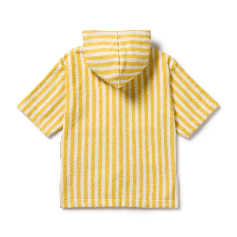 Honey Wave Organic Terry Hooded Towel