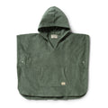 Moss Organic Terry Hooded Poncho