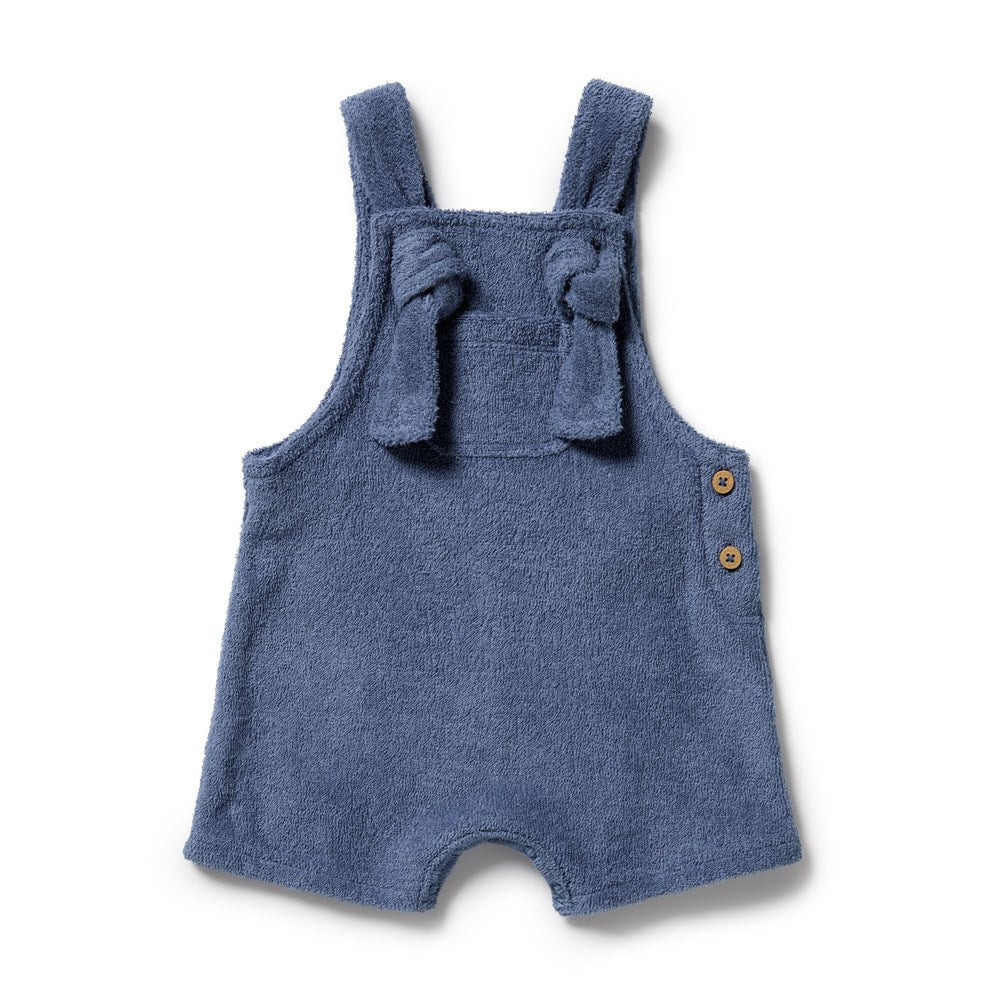 Deep Blue Organic Terry Overall