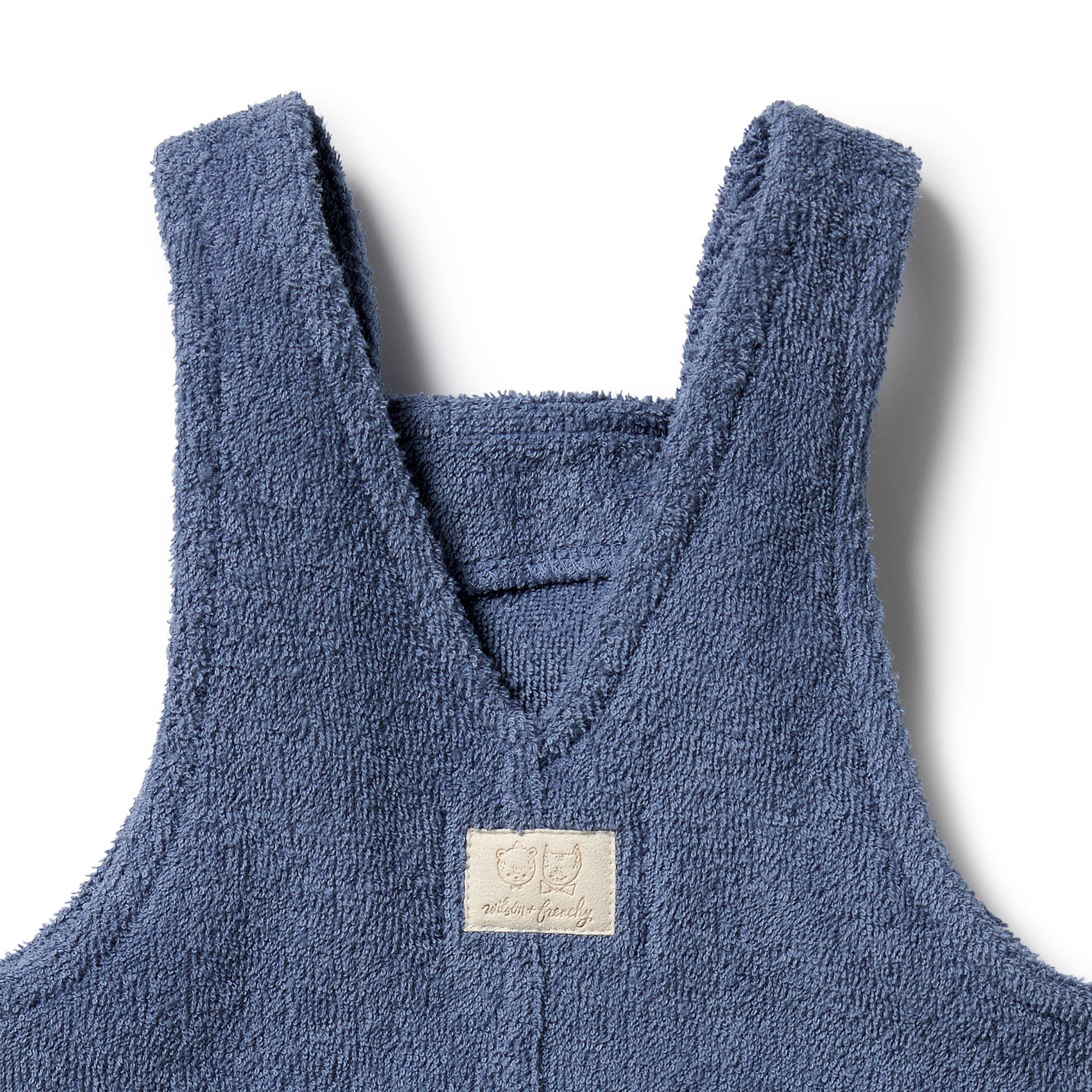 Deep Blue Organic Terry Overall