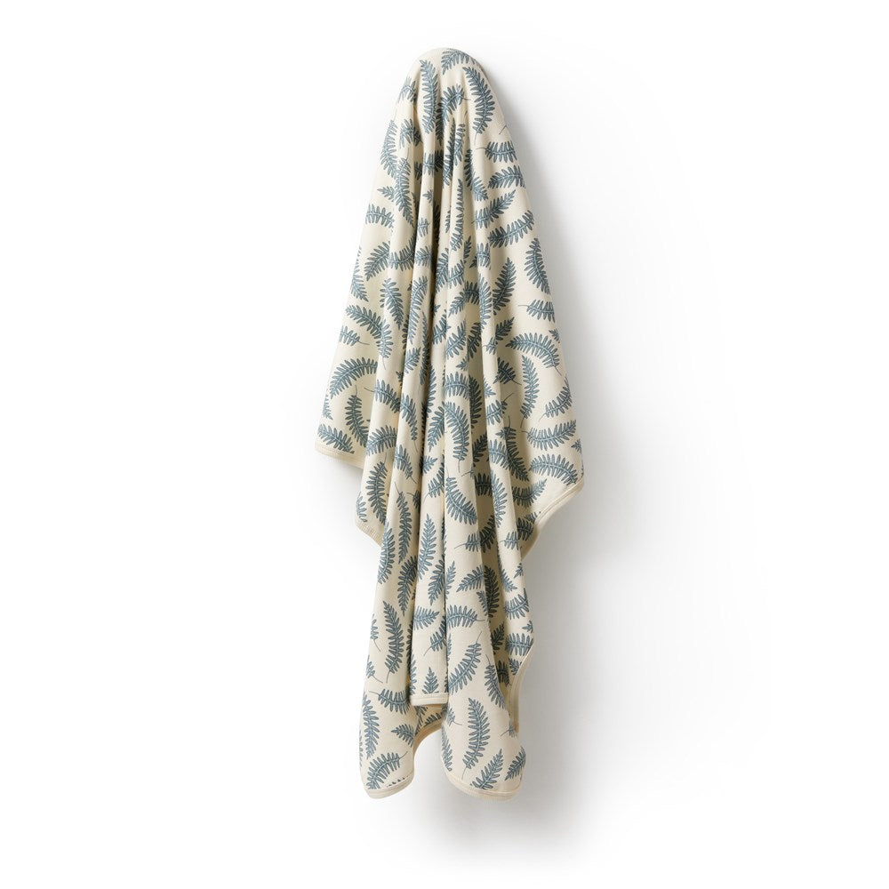 Little Fronds Organic Bunny Rug