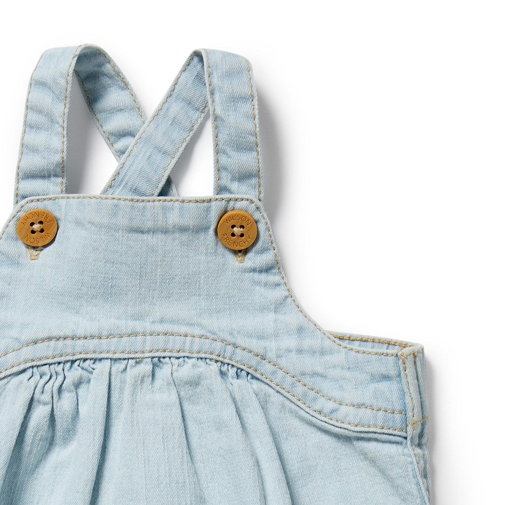 Organic Denim Bodysuit